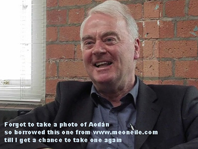 Photo of Aodán, Belfast.